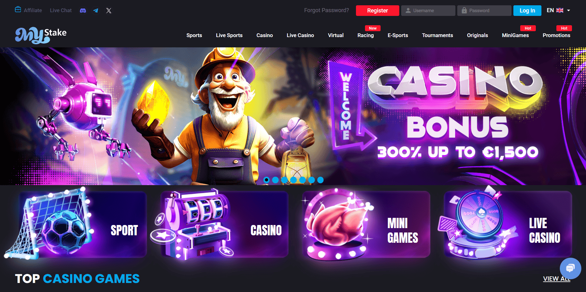 MyStake Betting Site